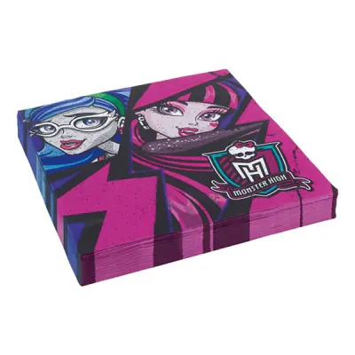Servetter Monster High 2 - 20-pack