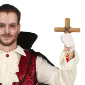 Spetsigt Kors med Blod