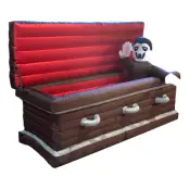 Uppblåsbar Kista med Vampyr