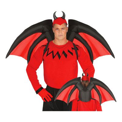 Uppblåsbara Fladdermusvingar