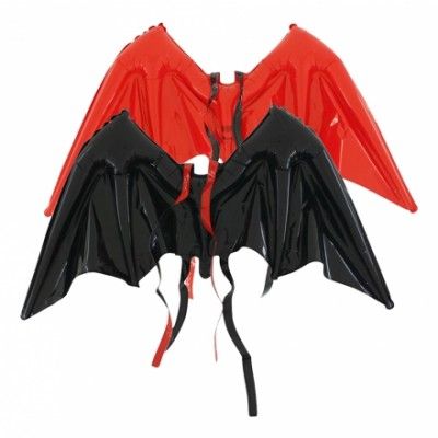 Uppblåsbara Vingar Fladdermus Svarta