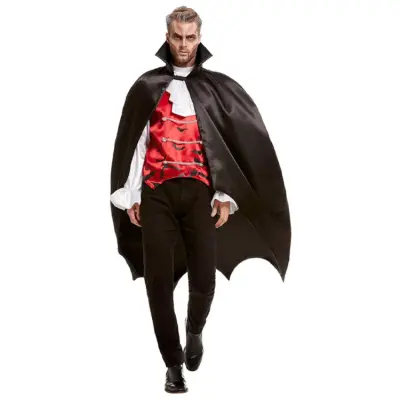 Vampyr Cape Svart