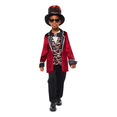 Vampyr Kostym Barn Maskeraddräkt - Large