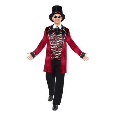 Vampyr Kostym Maskeraddräkt - X-Large