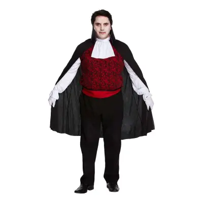 Vampyr Plus-size Maskeraddräkt - XL