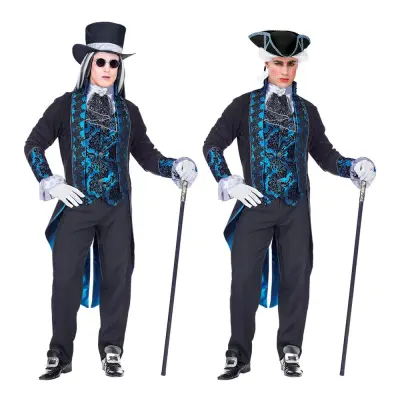 Vampyr Viktoriansk Maskeraddräkt - Large