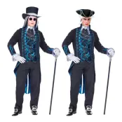 Vampyr Viktoriansk Maskeraddräkt - Medium