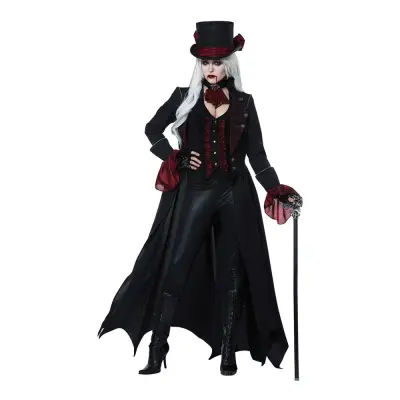 Vampyra med Rock Maskeraddräkt - Small