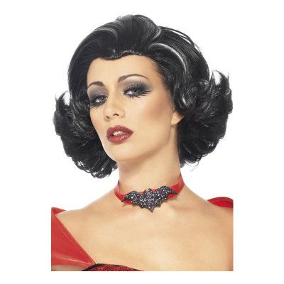 Vampyra Svart Peruk