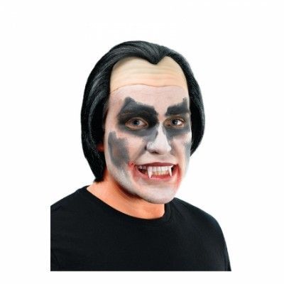 Vampyrperuk med Vinyl - One size