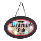 Varningsskylt Dracula's Pub