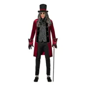 Viktoriansk Vampyr Halloween Maskeraddräkt - Large