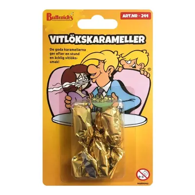 Vitlökskarameller - 3-pack