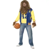 College Varulv Maskeraddräkt M