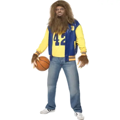 College Varulv Maskeraddräkt M