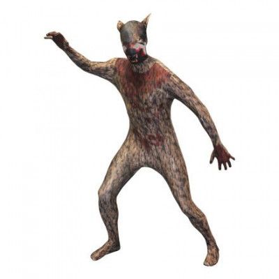 Morphsuit Varulv Maskeraddräkt