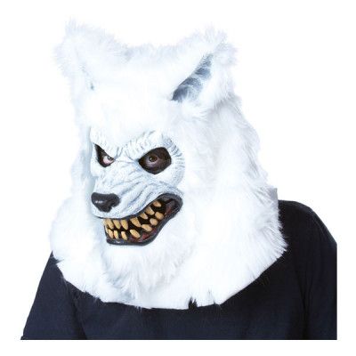 Varulv Vit Ani-Motion Mask