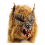 Varulvsmask Brun - One size