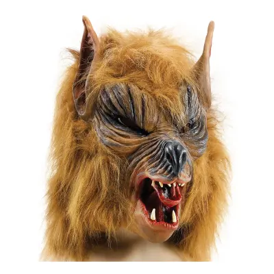 Varulvsmask Brun - One size