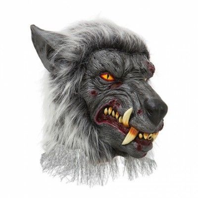 Varulvsmask med Huggtänder - One size