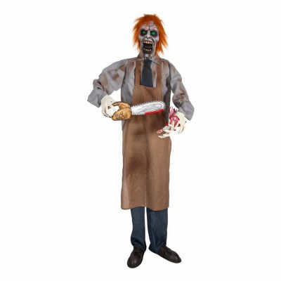 Animerad Zombie med Motorsåg Prop
