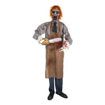 Animerad Zombie med Motorsåg Prop