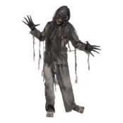 Brännskadad Zombie Maskeraddräkt