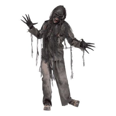 Brännskadad Zombie Maskeraddräkt