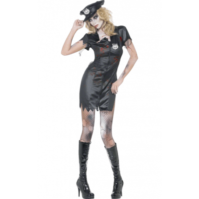 Fever Zombie Cop Costume S