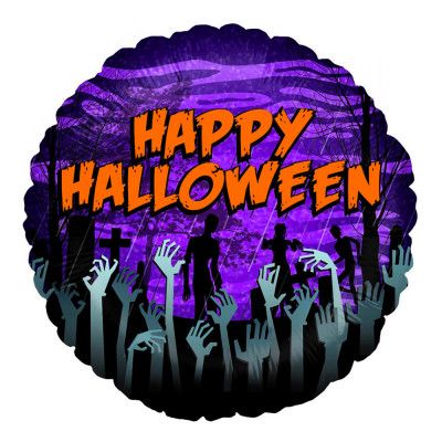 Folieballong Zombie Halloween