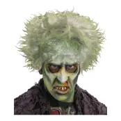 Grön/Grå Zombie Peruk - One size