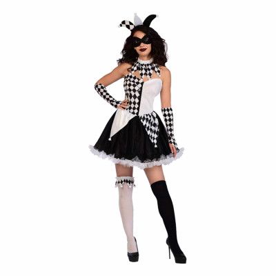 Gycklare Dam Maskeraddräkt - Small