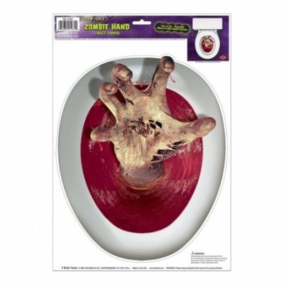 Halloween Toalettdekor Zombie