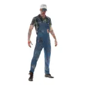 Hillbilly Zombie Maskeraddräkt - X-Large