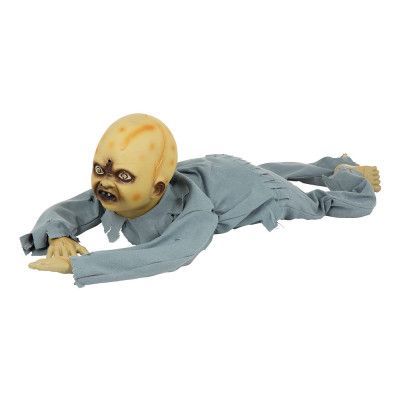 Krypande Zombie Bebis Animerad Prop