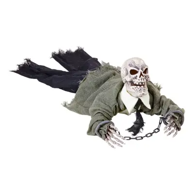 Ljudaktiverad Kravlande Skelett Prop