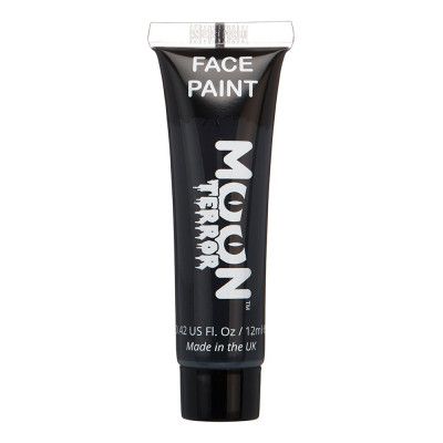 Moon Creations Halloween Ansikts-&Kroppsfärg - Midnight Black