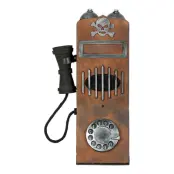 Retro Telefon med Ljud Prop