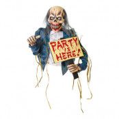 Party Is Here Zombie Prop