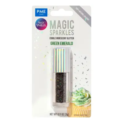 PME Ätbart Glitter Iriserande Grön - 3 g