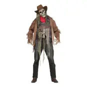 Cowboy Zombie Maskeraddräkt - One size