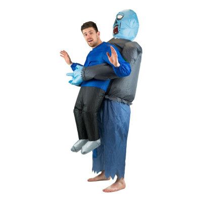 Uppblåsbar Bärande Zombie Maskeraddräkt - One size