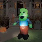 Uppblåsbar Zombie med Ljus