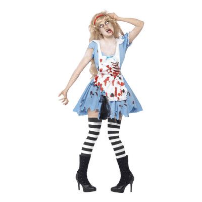 Zombie Alice Maskeraddräkt