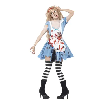 Zombie Alice Maskeraddräkt