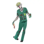 Zombie Ambulansförare Maskeraddräkt