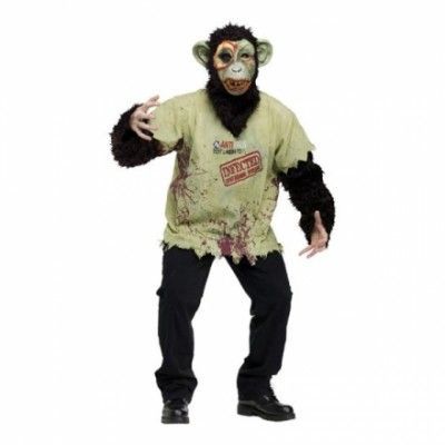 Zombie Apa Maskeraddräkt