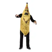 Zombie Banan Maskeraddräkt
