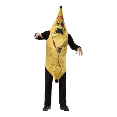 Zombie Banan Maskeraddräkt