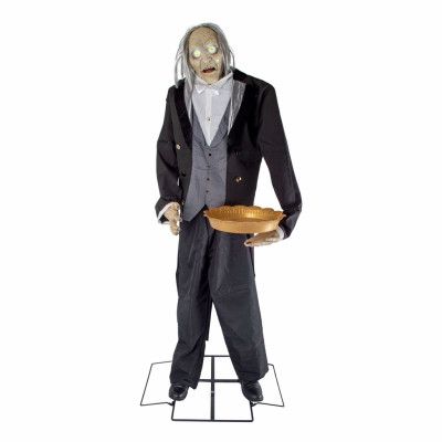 Zombie Butler med Bricka Prop